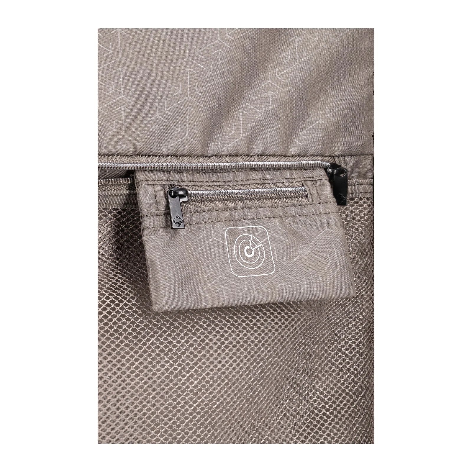 Travelite TL-CROSSLITE melns rokas bagāžas koferis — poliesters, 37/41L, 2.7 kg (skats 8) — 37/41L