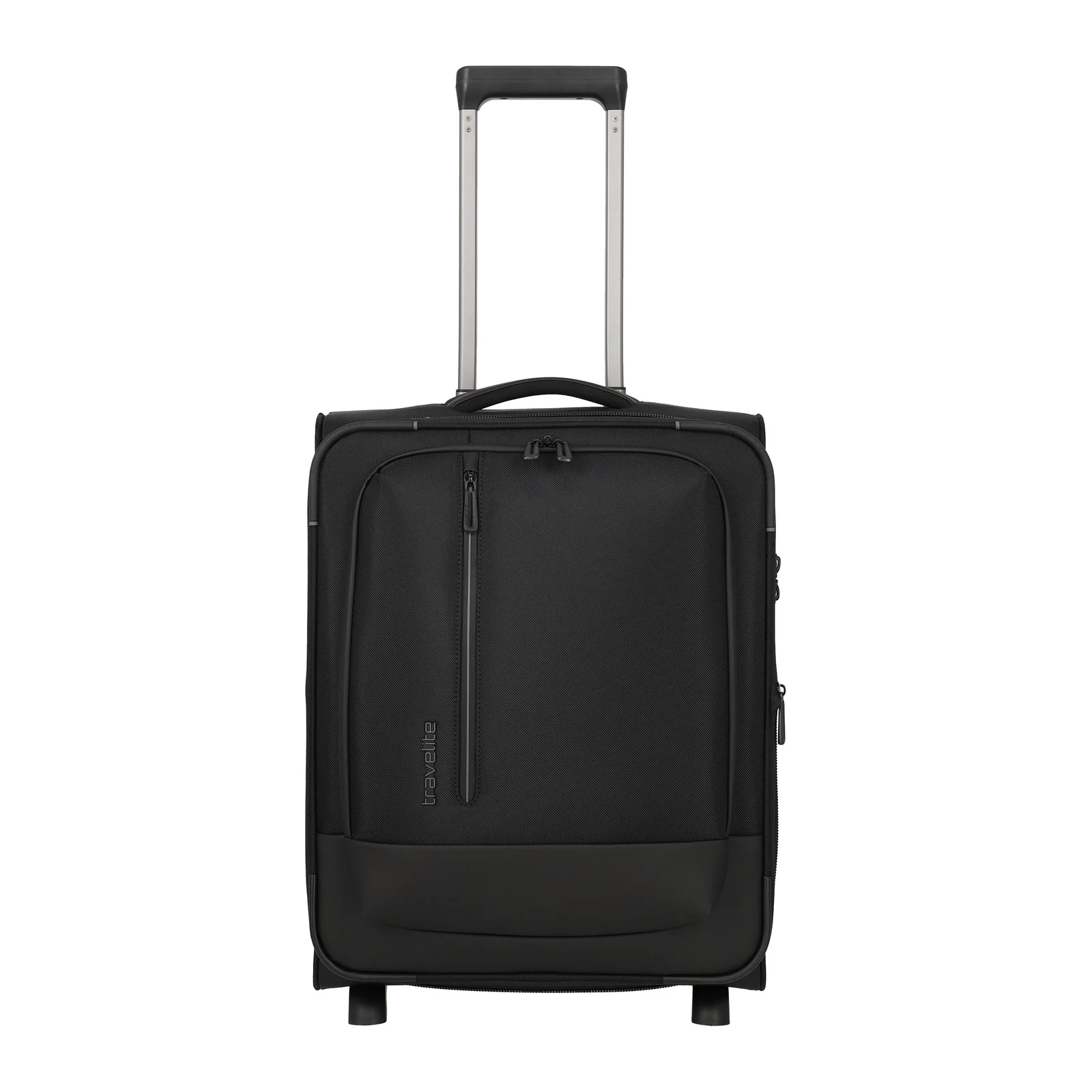 Travelite TL-CROSSLITE melns rokas bagāžas koferis — poliesters, 37/41L, 2.7 kg