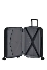 American Tourister MC7*61 melns vidējais koferis — Polikarbonāts, 64L, 3.6 kg (skats 4)