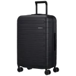 American Tourister MC7*61 melns vidējais koferis — Polikarbonāts, 64L, 3.6 kg