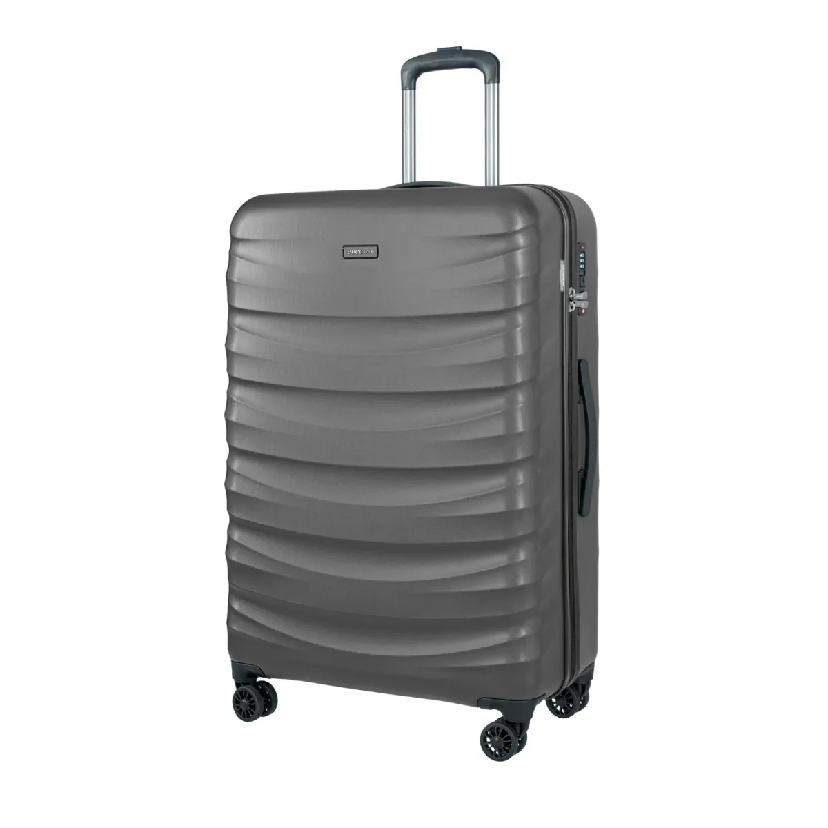 Puccini PC032A8 pelēks liels koferis — Polikarbonāts, 89L, 4 kg