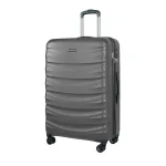 Puccini PC032A8 pelēks liels koferis — Polikarbonāts, 89L, 4 kg — 74.5×50×29cm, 89L