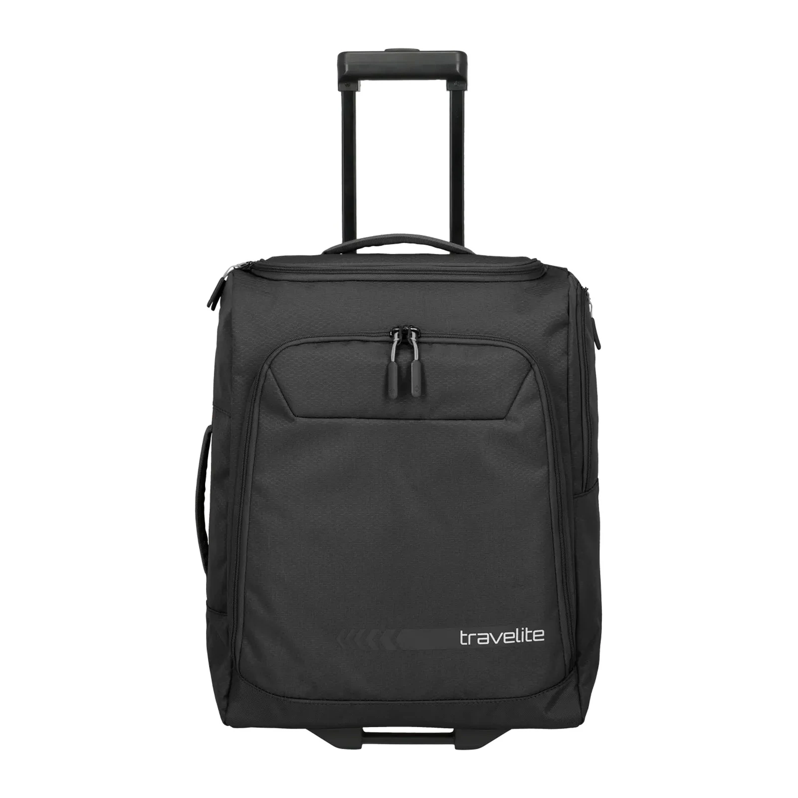 Travelite TL-KICKOFF melns ceļojumu soma — poliesters, 44L, 2.4 kg