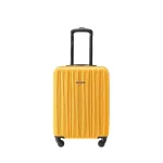 Puccini ABS021C6 Kollane rokas bagāžas koferis — ABS, 33L, 2.5 kg (skats 2) — 55×38×20cm, 33L