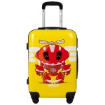 Wings PC-KD01 Kollane rokas bagāžas koferis — Polikarbonāts, 38L, 2.6 kg (skats 2)