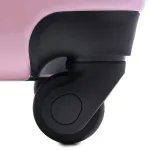 Wings PC-KD01 Kollane rokas bagāžas koferis — Polikarbonāts, 38L, 2.6 kg (riteņi)