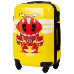 Wings PC-KD01 Kollane rokas bagāžas koferis — Polikarbonāts, 38L, 2.6 kg