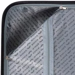 Wings SN120-5 Kollane rokas bagāžas koferis — ABS, 38L, 2.5 kg (skats 10) — 56×37.5×23cm, 38L