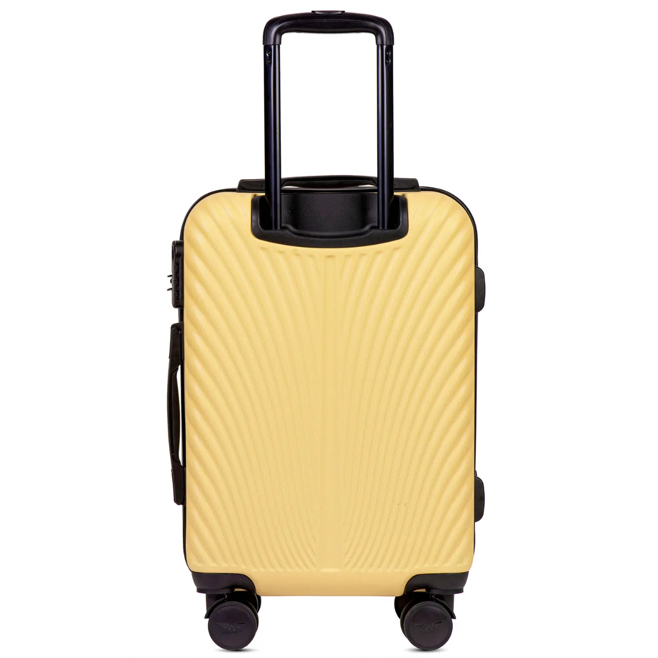 Wings SN120-5 Kollane rokas bagāžas koferis — ABS, 38L, 2.5 kg (skats 3)