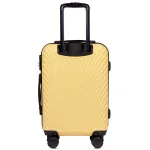 Wings SN120-5 Kollane rokas bagāžas koferis — ABS, 38L, 2.5 kg (skats 3) — 56×37.5×23cm, 38L