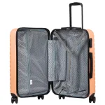 Wings SN120-5 Kollane rokas bagāžas koferis — ABS, 38L, 2.5 kg (skats 9) — 56×37.5×23cm, 38L