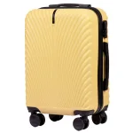 Wings SN120-5 Kollane rokas bagāžas koferis — ABS, 38L, 2.5 kg — 56×37.5×23cm, 38L