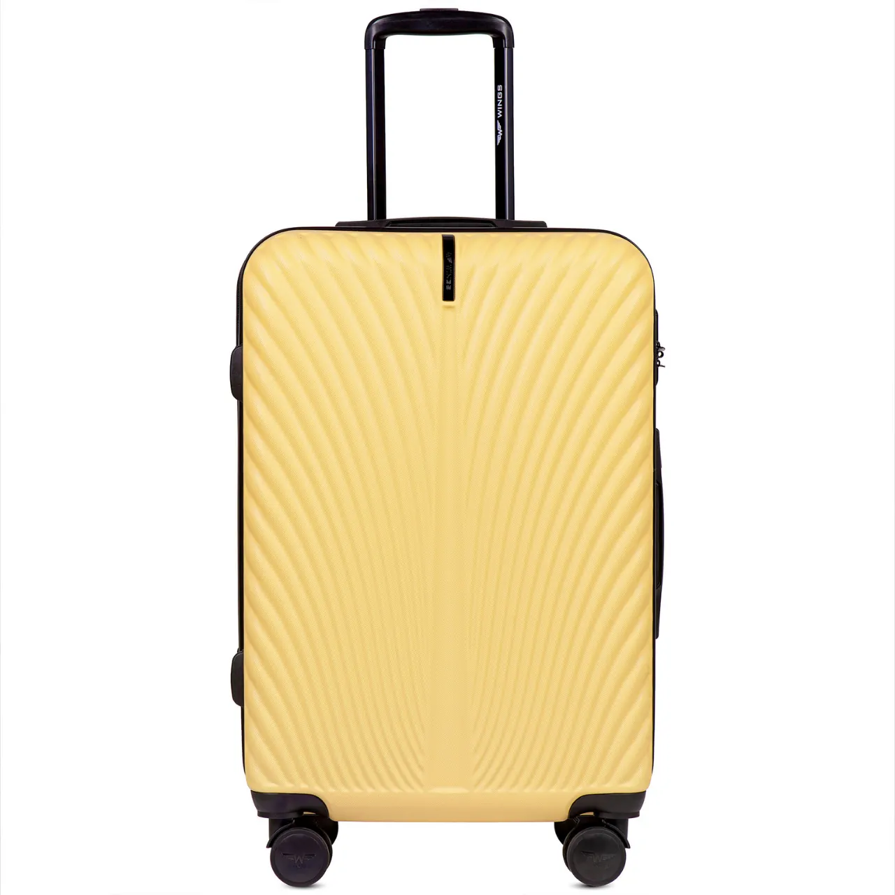 Wings SN120-5 Kollane vidējais koferis — ABS, 63L, 3.2 kg (skats 2)