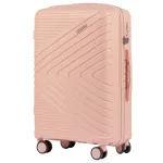 Wings DQ181-05 Korall vidējais koferis — Polipropilēns, 63L, 3.3 kg