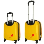Kohvrimaailm Oranž bērnu koferis — ABS, 20L, 2 kg (skats 4)