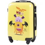 Wings PC-KD01 Kollane rokas bagāžas koferis — Polikarbonāts, 38L, 2.8 kg