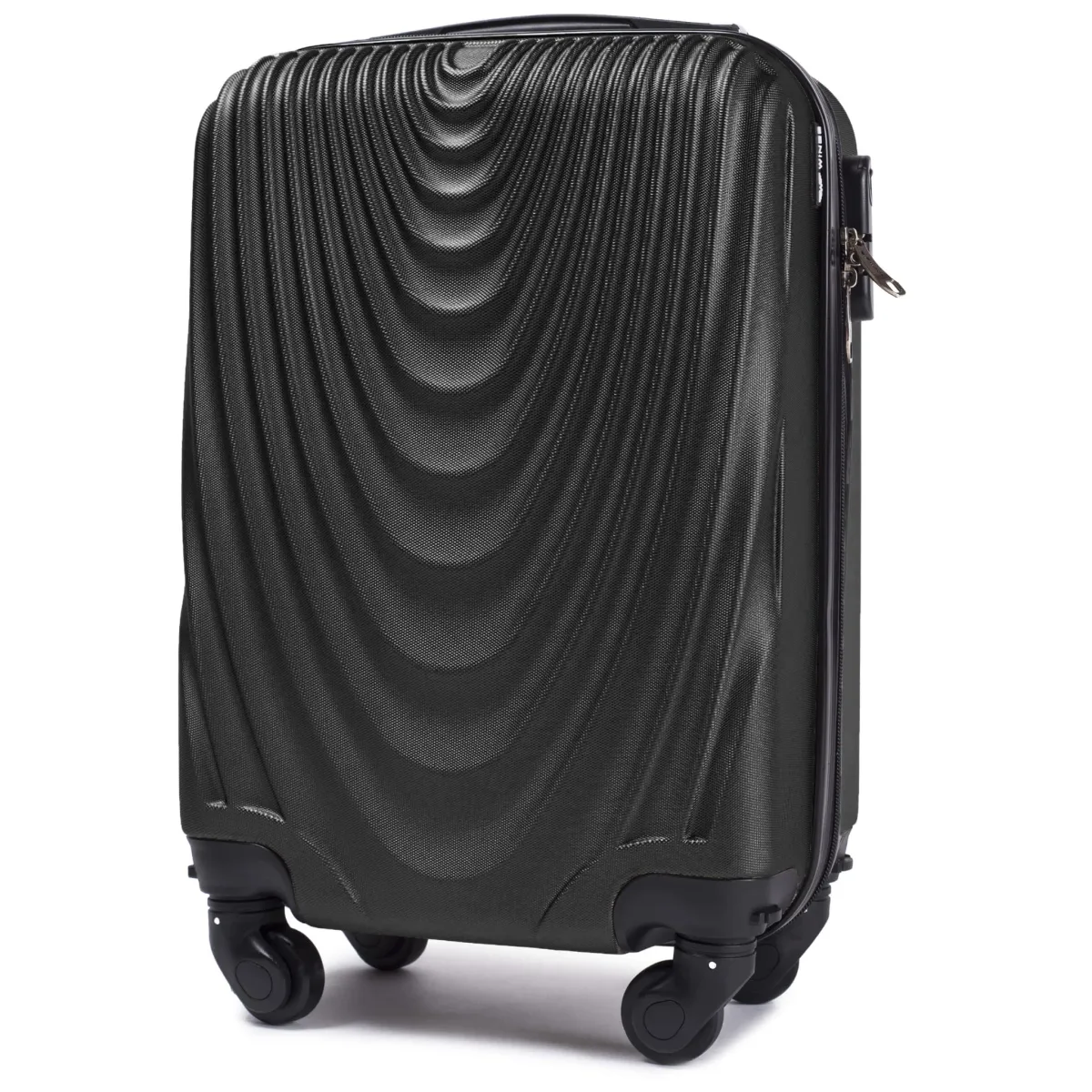 Wings melns rokas bagāžas koferis — ABS, 28L, 2.4 kg