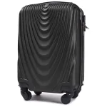 Wings melns rokas bagāžas koferis — ABS, 28L, 2.4 kg