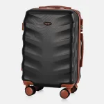 Voyo FJ140 melns rokas bagāžas koferis — ABS plastmasa, 39L, 2.8 kg