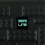 Semi Line melns bērnu koferis — ABS plastmasa, 34L, 2.5 kg (skats 9)