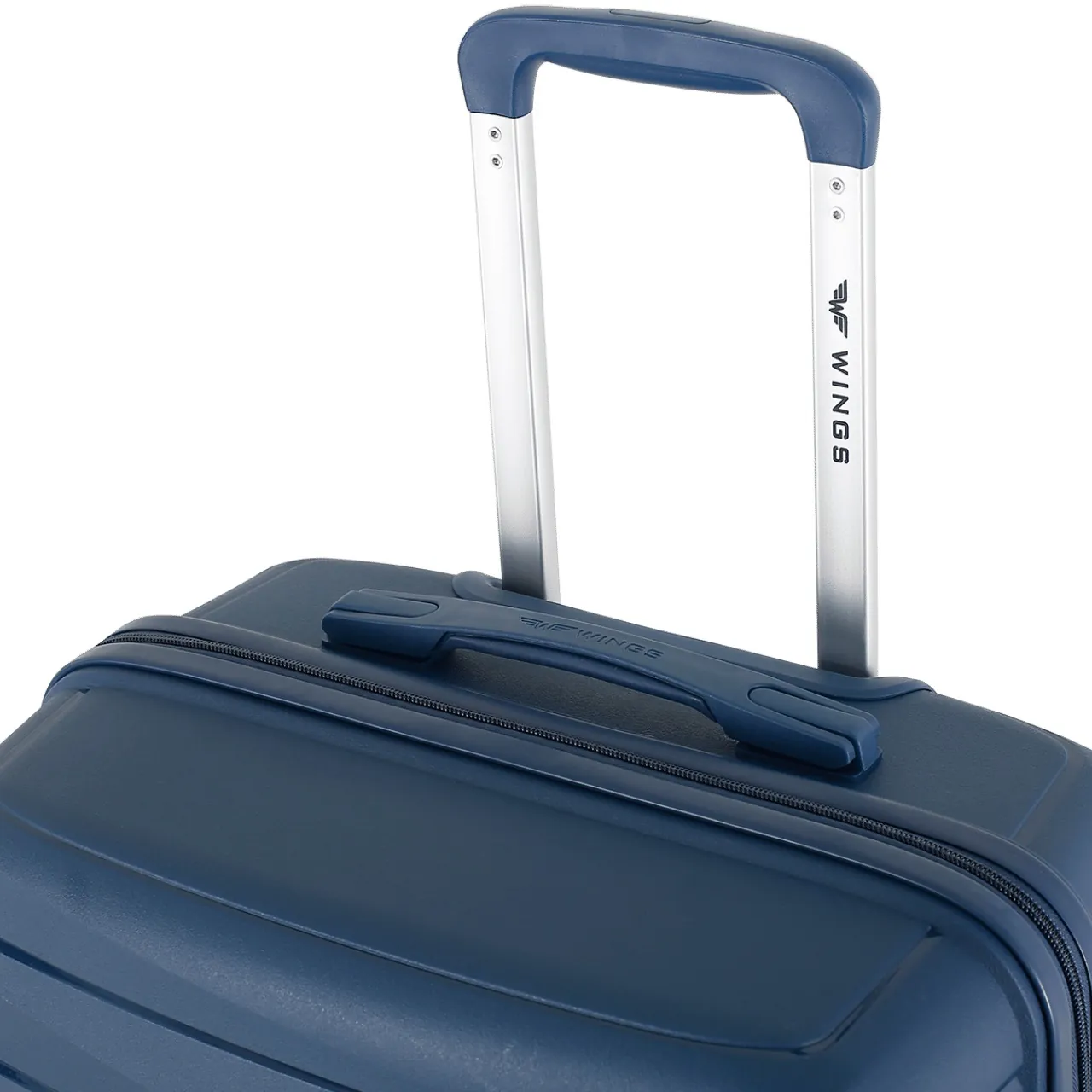 Wings MUR01 melns vidējais koferis — polipropilēns, 64L, 3.2 kg (skats 6)