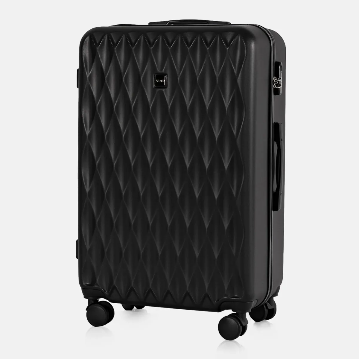 Voyo NV290 melns liels koferis — ABS plastmasa, 102L, 4.3 kg