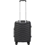 Wings PHX01 melns rokas bagāžas koferis — Polipropilēns, 39L, 2.5 kg (skats 3)