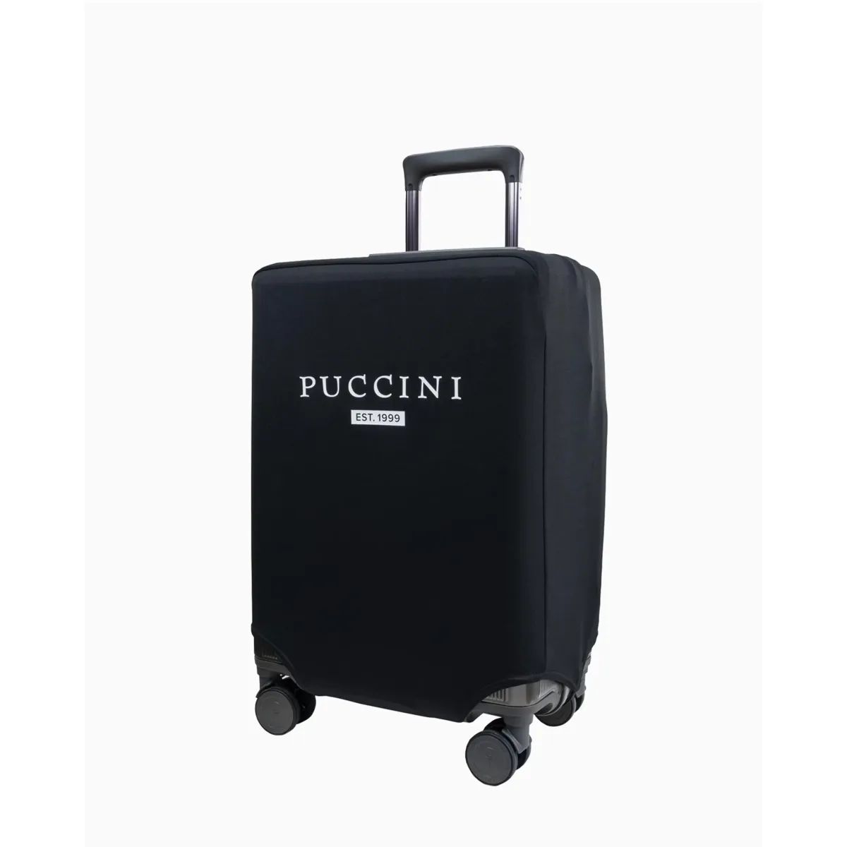 Puccini melns koferu pārvalks — poliesters, 0.2 kg