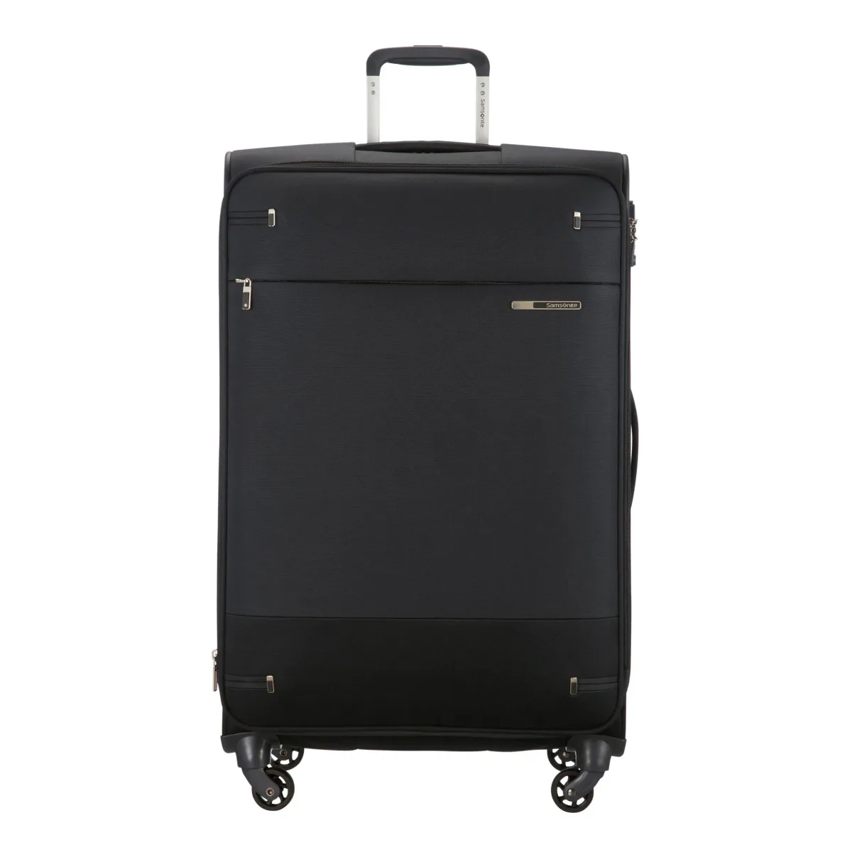 Samsonite melns liels koferis — Riie, 113L, 3.1 kg