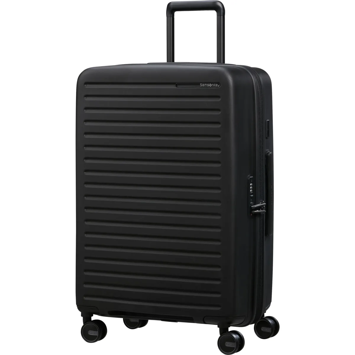 Samsonite melns vidējais koferis — ABS, 3.3 kg