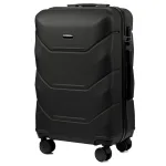 Voyo SK170 melns vidējais koferis — ABS, 63L, 3.2 kg
