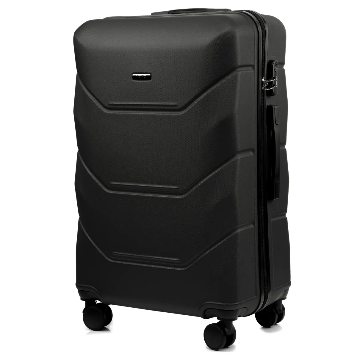 Voyo SK170 melns liels koferis — ABS, 97L, 3.8 kg
