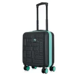 Semi Line melns bērnu koferis — ABS plastmasa, 19L, 2.1 kg