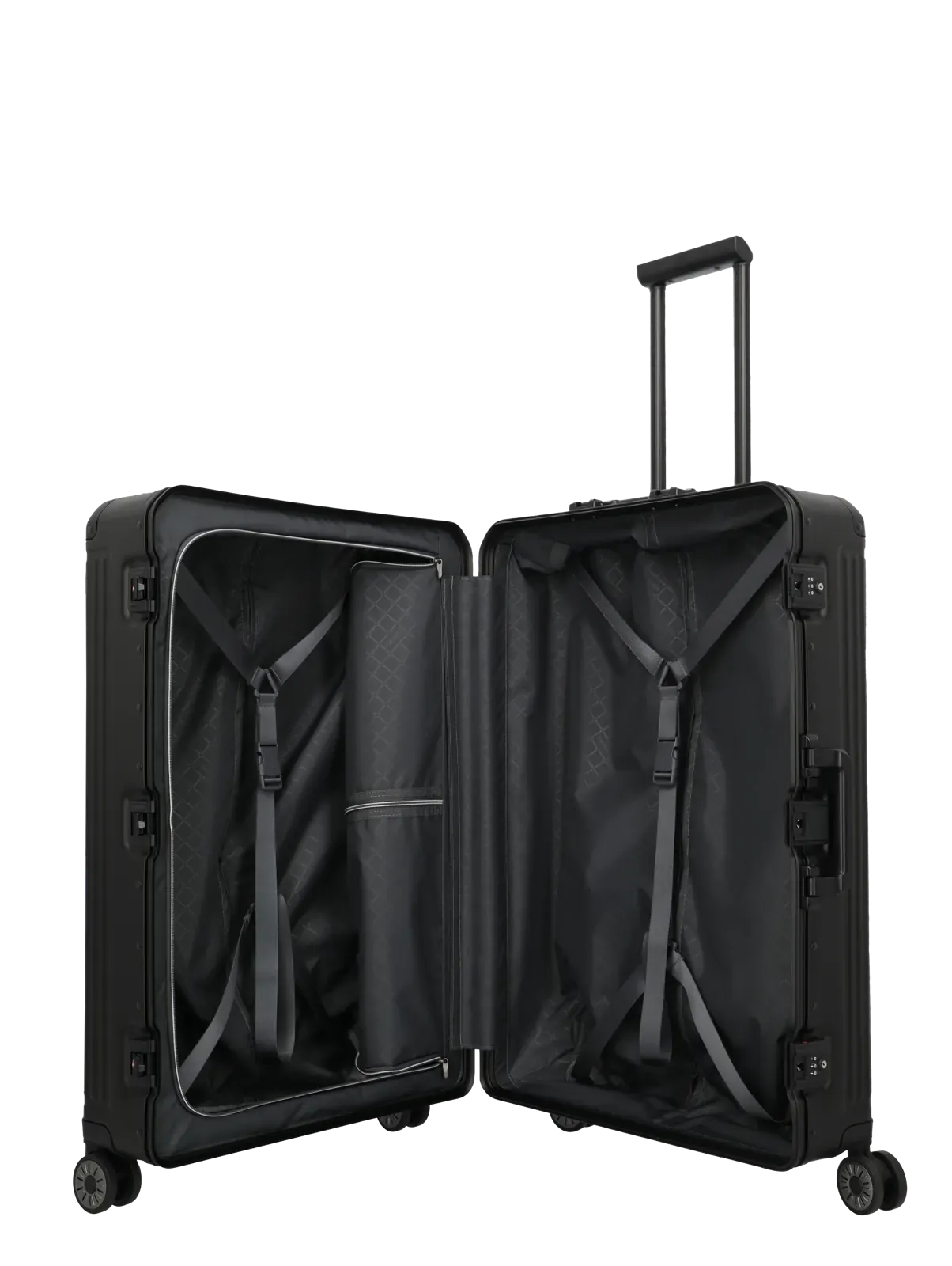 Travelite melns liels koferis — Alumīnijs, 100L, 6.7 kg (skats 7) — 100L