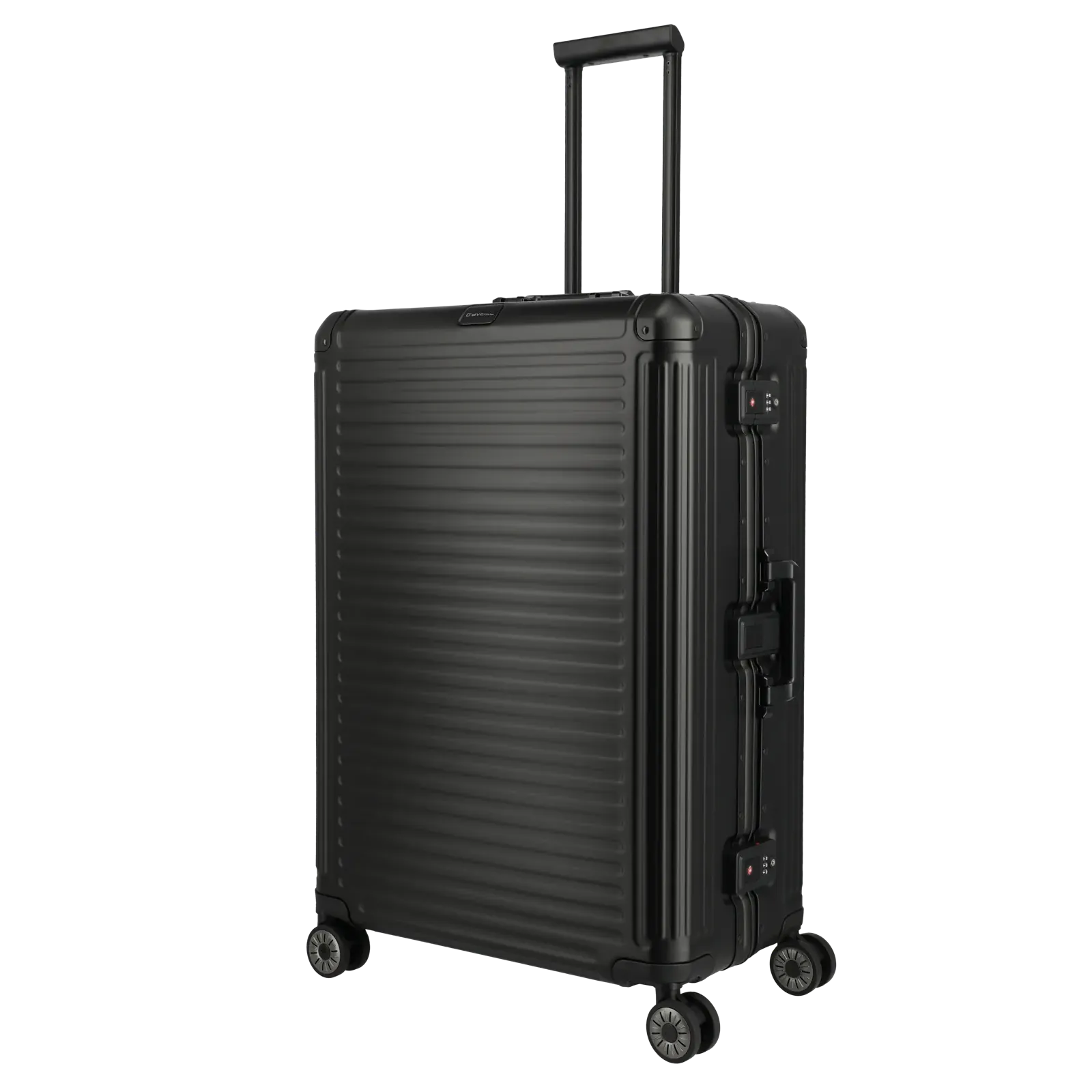 Travelite melns liels koferis — Alumīnijs, 100L, 6.7 kg — 100L