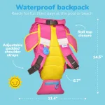 Trunki rozā mugursoma — 0.13 kg (skats 3)