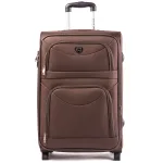 Wings brūns vidējais koferis — audums, 68L, 3.4 kg (skats 2)