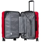 Wings PC17268 sarkans rokas bagāžas koferis — Polikarbonāts, 38L, 2.5 kg (skats 9)