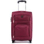 Wings 6802 sarkans rokas bagāžas koferis — Audums, 38L, 2.8 kg (skats 2)