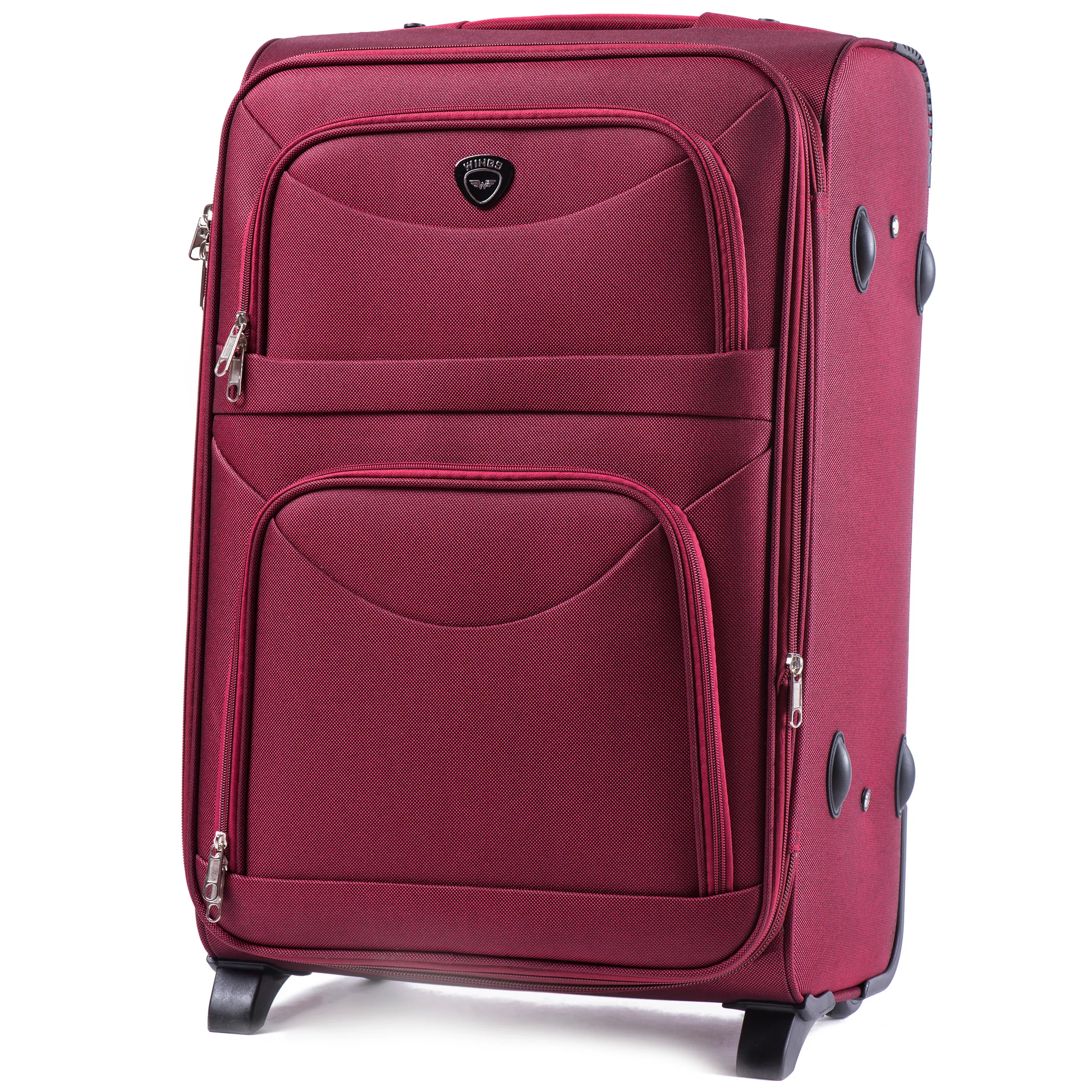 Wings 6802 sarkans liels koferis — Audums, 97L, 4.2 kg