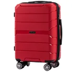 Wings PP05 sarkans rokas bagāžas koferis — Polipropilēns, 43L, 2.8 kg