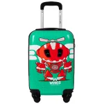 Wings PC-KD01 zaļš mazs koferis — Polikarbonāts, 28L, 2.2 kg (skats 2)