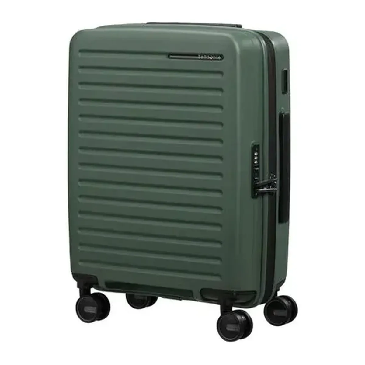 Samsonite zaļš rokas bagāžas koferis — ABS plastmasa, 39/45 liters, 3.1 kg