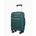 Puccini PP020C5 zaļš rokas bagāžas koferis — Polipropilēns, 31L, 2.6 kg