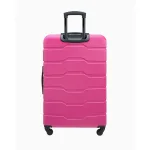Puccini ABS024A3A rozā liels koferis — ABS, 88L, 3.8 kg (skats 3) — 75.5×49×29.5cm, 88L