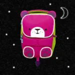 Trunki rozā mugursoma — 0.23 kg (skats 5)