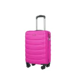 Puccini PC032C3A rozā rokas bagāžas koferis — Polikarbonāts, 31L, 2.5 kg