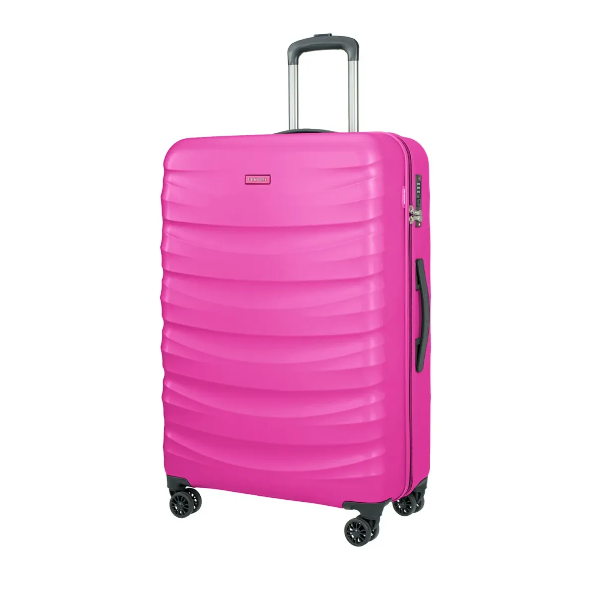 Puccini PC032A3A rozā liels koferis — Polükarbonaat, 89L, 4 kg
