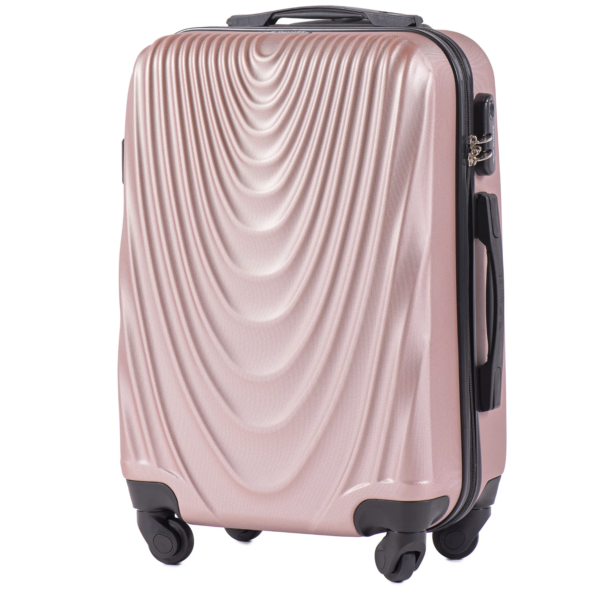Wings 304 Rose Gold rokas bagāžas koferis — ABS, 38L, 2.6 kg