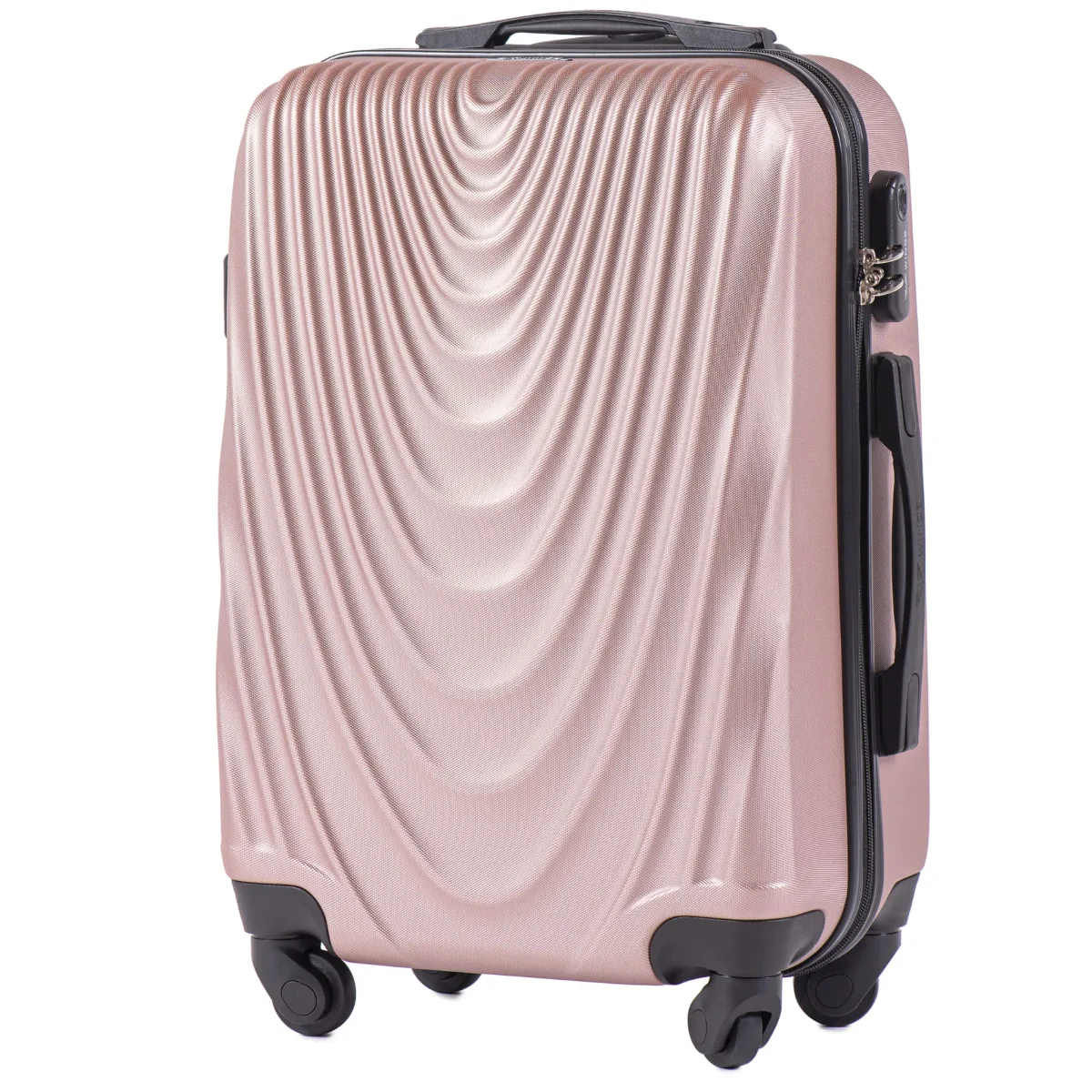 Wings 304 Rose Gold rokas bagāžas koferis — ABS, 38L, 2.6 kg